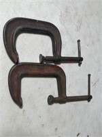 2 6” c clamps
