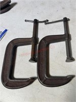 2 brink co 6” c clamp