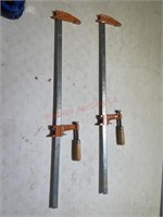 Two 24” bar clamps