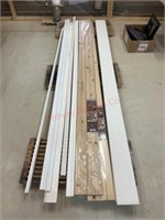 Lot of misc building supplies 8’ long