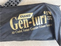 Gen-turi air cooled generator exhaust system used