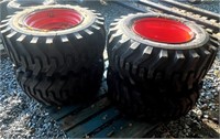 (4) New Camso SKS 332 12-16.5 Skidloader Tires