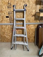 Werner 21 foot multi use ladder