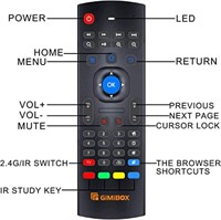 Gimibox MX3 Pro Remote Control