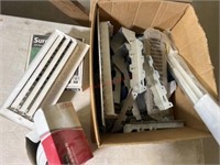 Box of building supplies