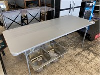 COSCO 6' FOLDABLE RESIN TABLE