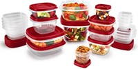 Rubbermaid Plastic Food Storage Containers 21 Set