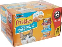 Purina® Friskies® Tasty Treasures Cat Food 24pk