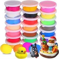 24 Colors Air Dry Clay Ultra Light Modeling Soft y