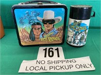 VINTAGE LONE RANGER LUNCHBOX W/THERMOS