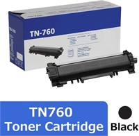 TN760 Black Toner Cartridge Replacement