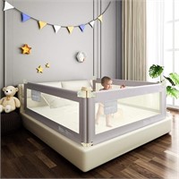 Extra Long Safety Bed Rail SINGLE SIDE