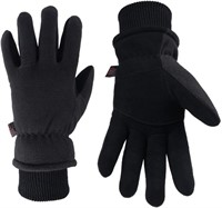 OZERO Winter Gloves Deerskin Leather