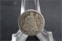 1877 Seated Liberty Silver Dime