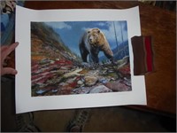 2 signed wildlife prints - McManus (?)