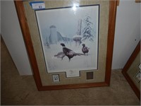Leo Stans signed collector print "Winter Wonder"