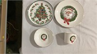 Decorative plates, Christmas decorations