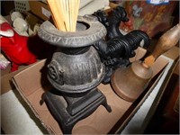 Cast iron decor & bell