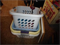 Laundry baskets & other