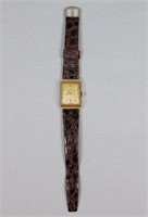 Man's Hamilton 14K Gold Wrist Watch