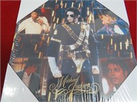 Michael Jackson Print on Canvas- 11x11"