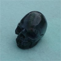Gemstone Carved Skull 1 1/2"