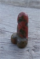 Carved Gemstone Penis 1"