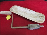 Primitive Bowl and Tool