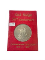 Oak Ridge 25th Anniversary Commemorative Coin