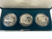 1994 US Veterans Commemorative Silver Dollars