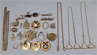 Gold Filled & Costume Jewelry Lot