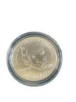 1990 US Eisenhower Centennial Silver Dollar