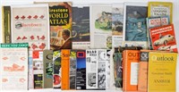 Vintage Travel & Automobile Books and Magazines
