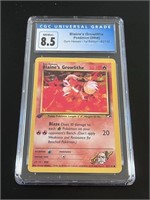 Pokemon Blaines Growlithe 1st Edition CGC 8.5 NM/M