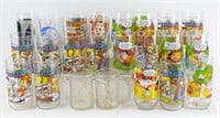 Vintage Collectible Character Drinking Glasses