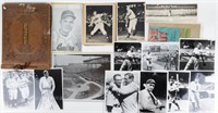 Vintage Baseball Player Photos & More