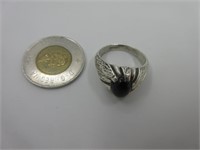 Bague vintage .925 silver grandeur 9 7.4 gr