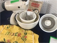 Sunbeam Mixmaster with attachments