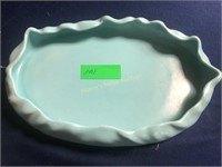 Oval Blue Dish