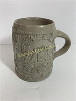 Unmarked Ludwig I pottery stein