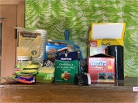 Group of kitchen cleaning items and more