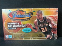 Sealed 2000-01 Topps Finest NBA Box