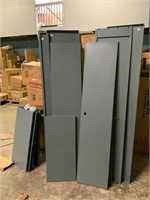Metal Storage Cabinet w/Key Lock