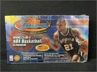Sealed 2000-01 NBA Topps Finest Box