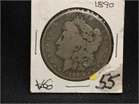 1890 Morgan Dollar