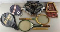 Roller Blades & Tennis Rackets