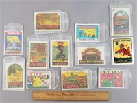 Vintage Water Transfer Souvenir Stickers