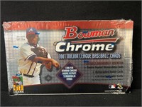 Sealed 2001 MLB Bowman Chrome Box
