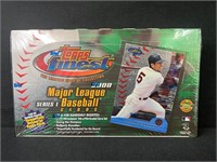 Sealed 2001 MLB Topps Finest Series 1 Box