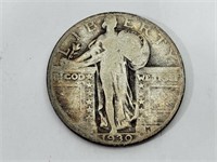1930 Standing Liberty Quarter 90% Silver